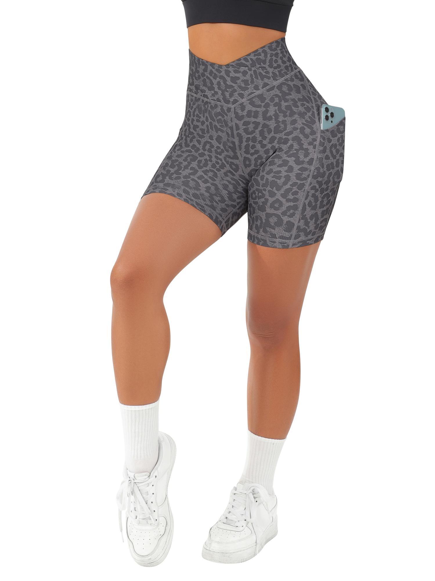 Crossover Sculpt Biker Shorts-Suuksess Women's Shorts for Running, Sports, Hiking - Lululemon Dupe, Gymshark Dupe, Fabletics Dupe