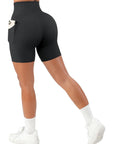 Crossover Sculpt Biker Shorts-Suuksess Women's Shorts for Running, Sports, Hiking - Lululemon Dupe, Gymshark Dupe, Fabletics Dupe