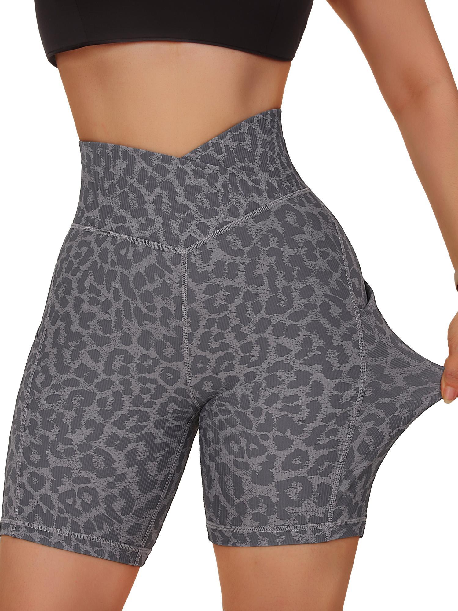 Crossover Sculpt Biker Shorts-Suuksess Women's Shorts for Running, Sports, Hiking - Lululemon Dupe, Gymshark Dupe, Fabletics Dupe