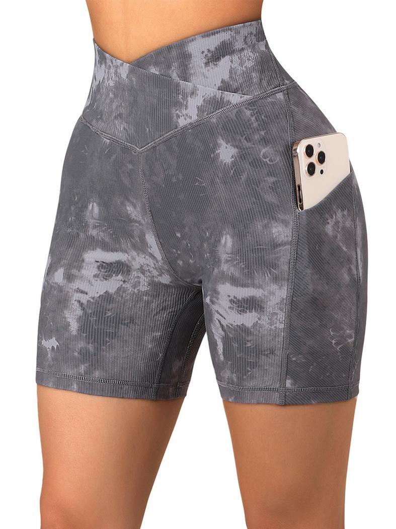 Crossover Sculpt Biker Shorts-Suuksess Women's Shorts for Running, Sports, Hiking - Lululemon Dupe, Gymshark Dupe, Fabletics Dupe