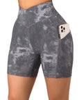 Crossover Sculpt Biker Shorts-Suuksess Women's Shorts for Running, Sports, Hiking - Lululemon Dupe, Gymshark Dupe, Fabletics Dupe