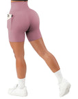 Crossover Sculpt Biker Shorts-Suuksess Women's Shorts for Running, Sports, Hiking - Lululemon Dupe, Gymshark Dupe, Fabletics Dupe