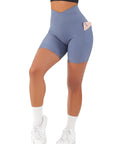 Crossover Sculpt Biker Shorts-Suuksess Women's Shorts for Running, Sports, Hiking - Lululemon Dupe, Gymshark Dupe, Fabletics Dupe