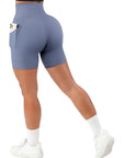 Crossover Sculpt Biker Shorts-Suuksess Women's Shorts for Running, Sports, Hiking - Lululemon Dupe, Gymshark Dupe, Fabletics Dupe