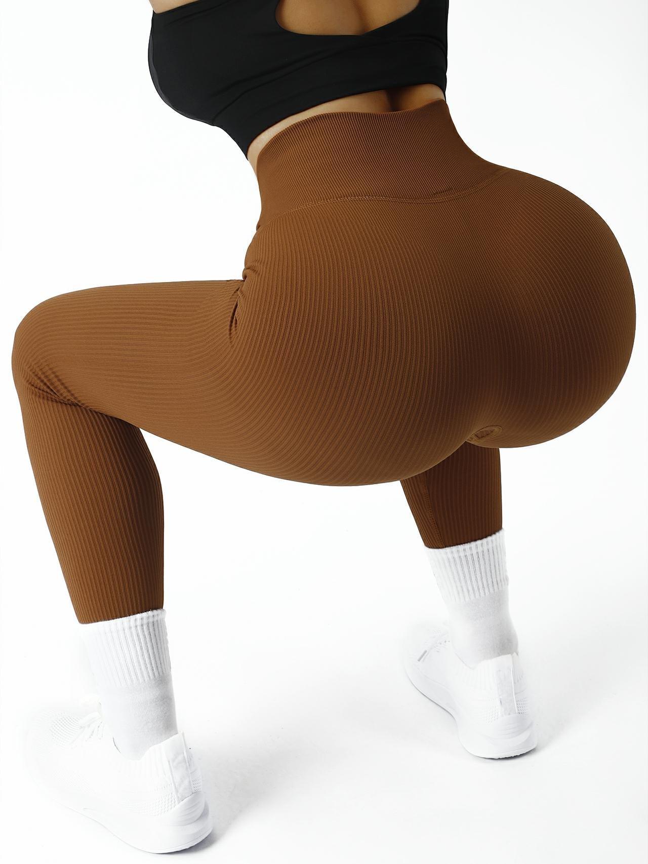 Ribbed Seamless Leggings-Suuksess Best Amazon Leggings for Women