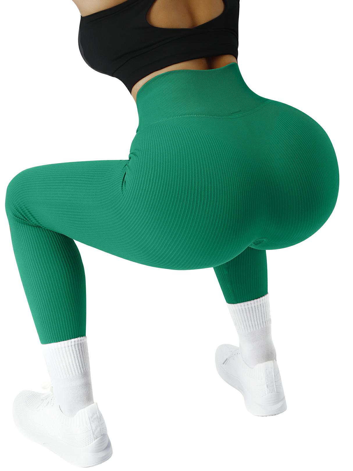 Ribbed Seamless Leggings-Suuksess Best Amazon Leggings for Women