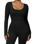 Ribbed One-Piece Jumpsuits - SUUKSESS