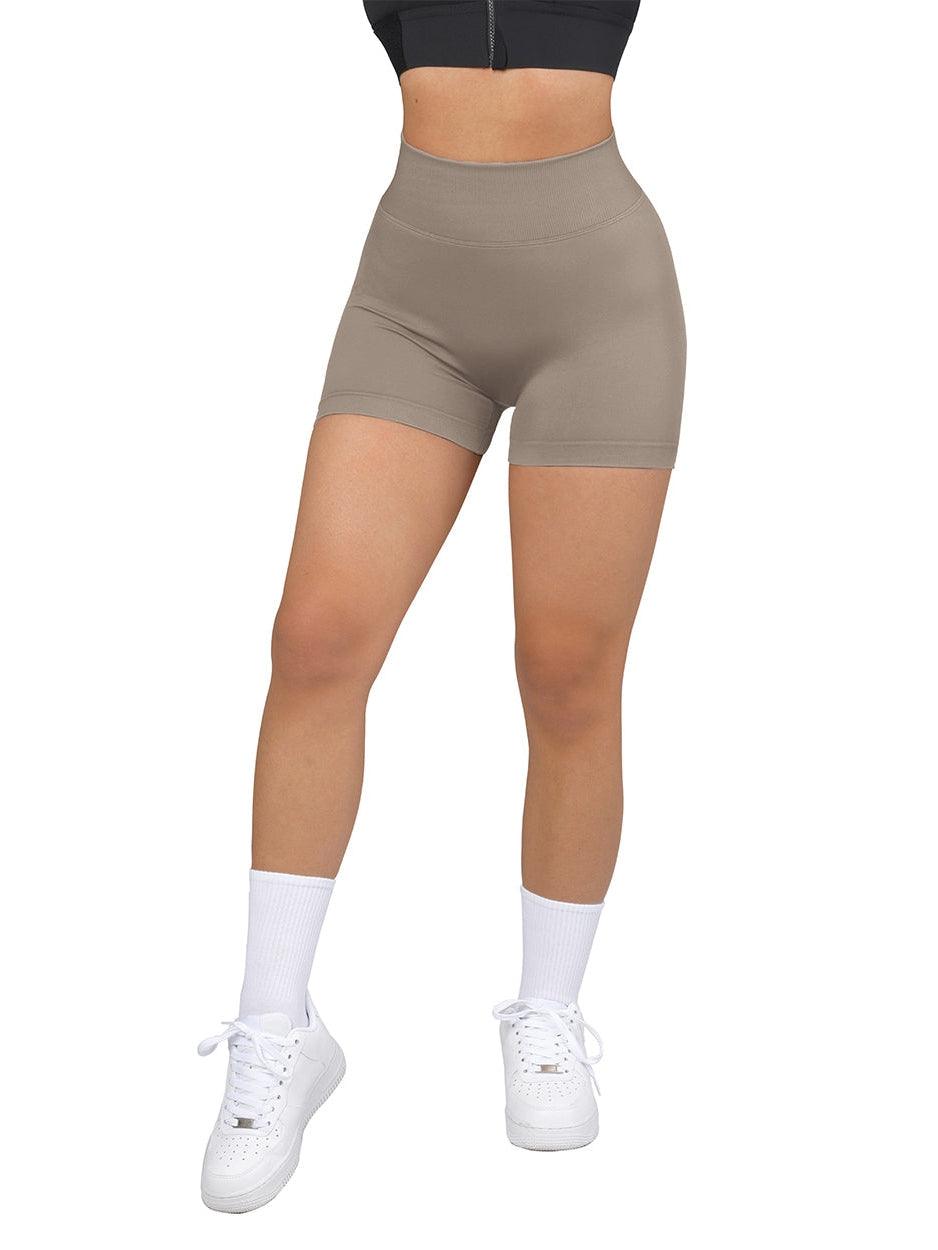 Seamless Scrunch 3'' Shorts-Suuksess Women's Shorts for Running, Sports, Hiking - Lululemon Dupe, Gymshark Dupe, Fabletics Dupe