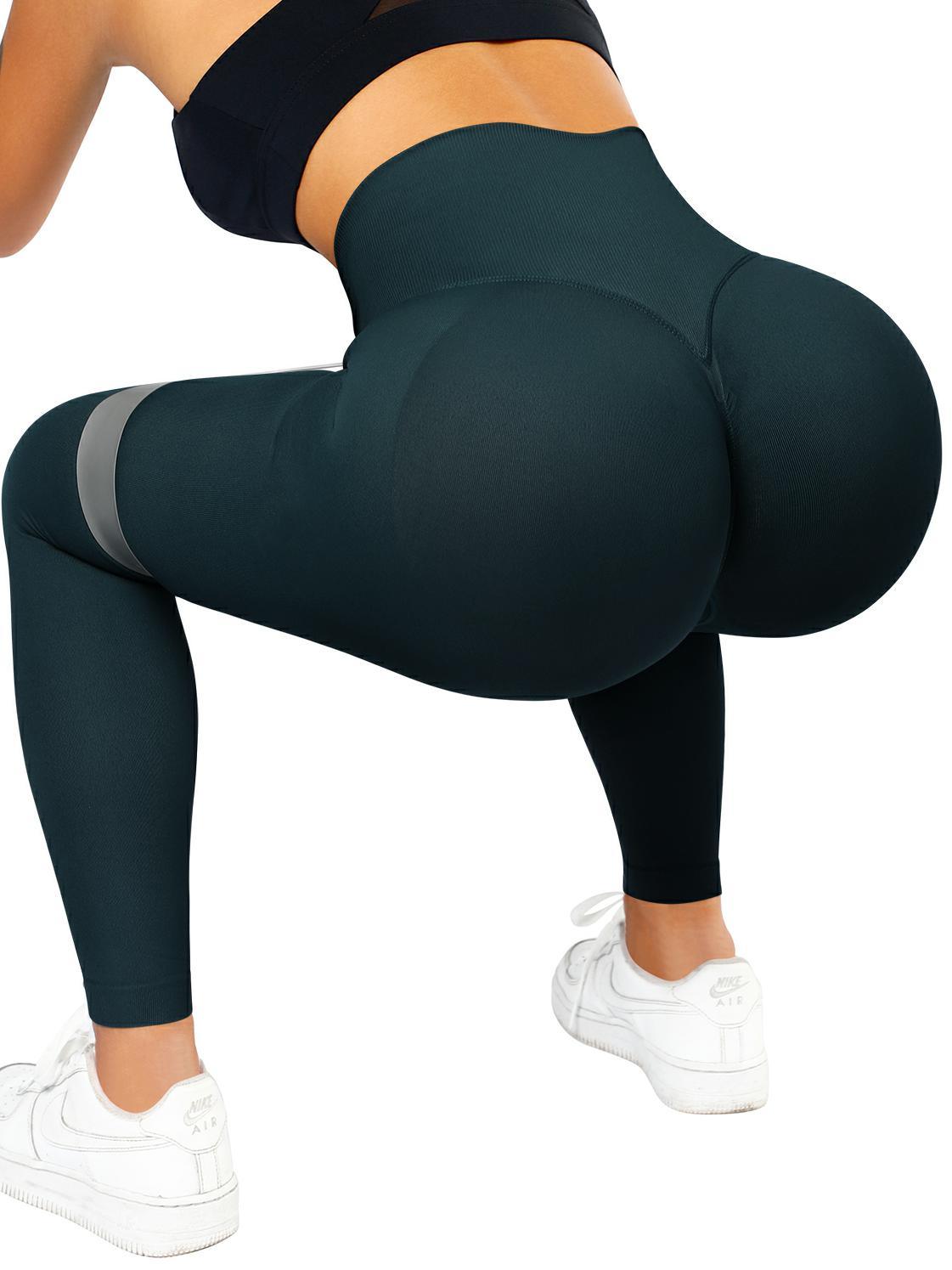 Seamless Scrunch Leggings-SUUKSESS-TikTok Leggings