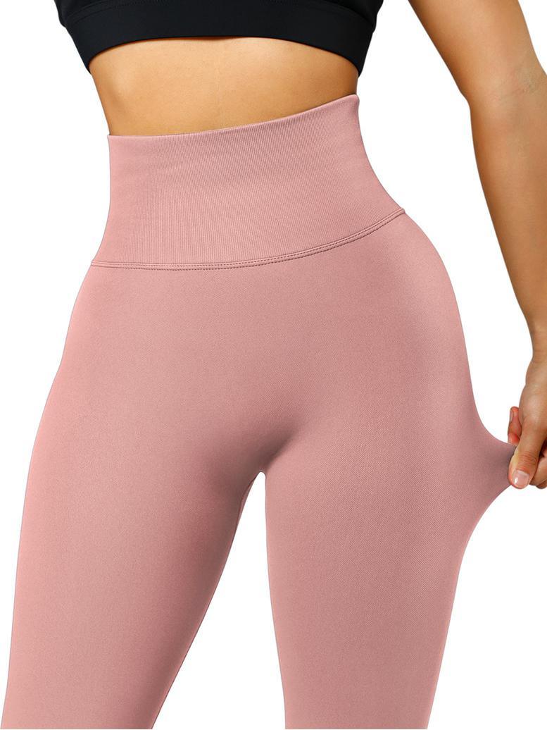 Seamless Scrunch Leggings-SUUKSESS-TikTok Leggings