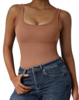Flash Sales - Ribbed Bodysuit-Clothing-SUUKSESS-SUUKSESS