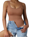 Flash Sales - Ribbed Bodysuit-Clothing-SUUKSESS-SUUKSESS