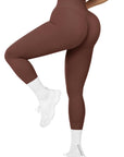 V Back Seamless Leggings- Suuksess Amazon Leggings for Women - TikTok Leggings - XS, S, M, L, XL