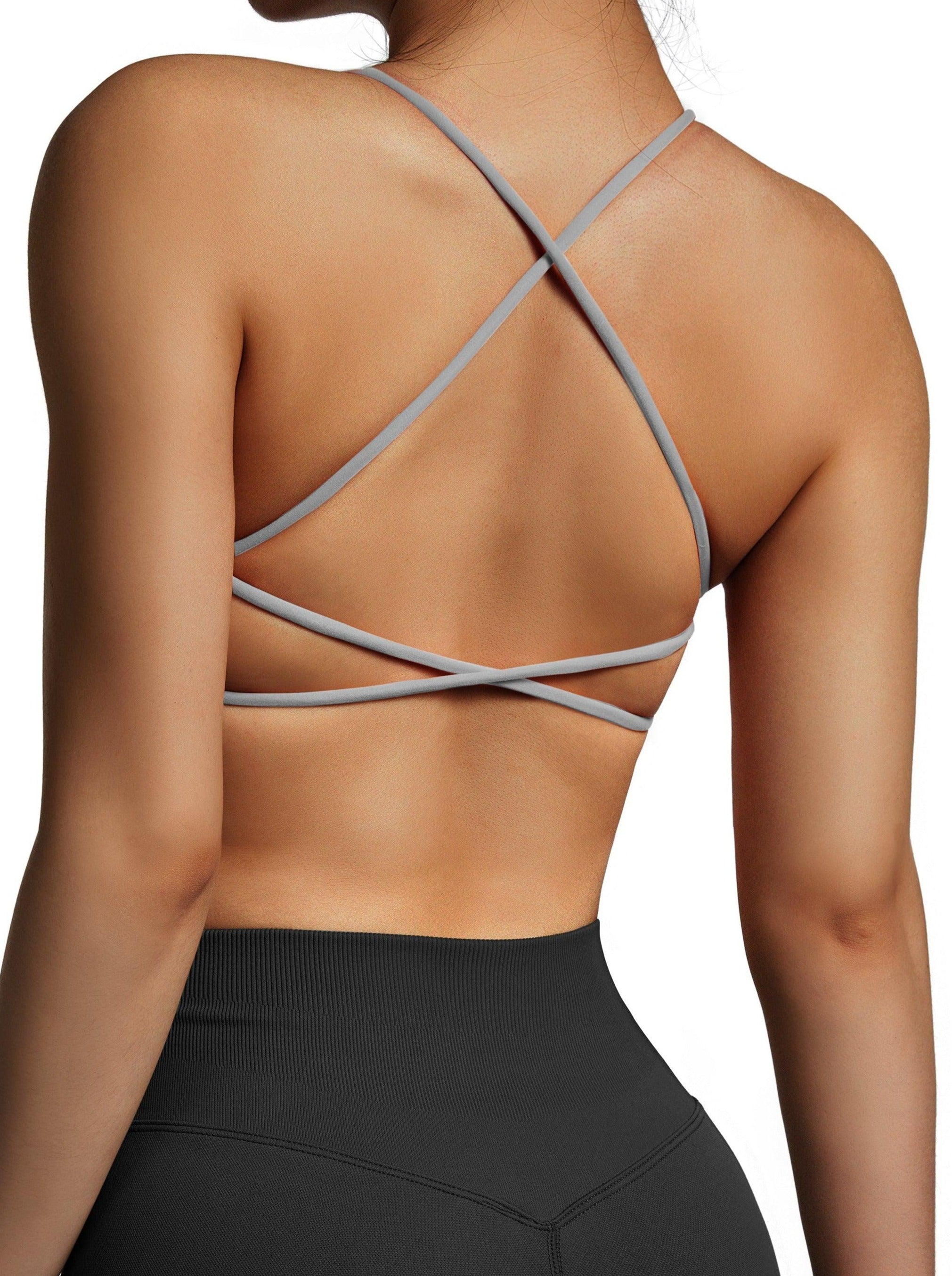 Perfectly Seamless Strappy Cross Back Bralette – ICONOFLASH