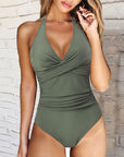 Halter Push-Up Swimsuits-SUUKSESS