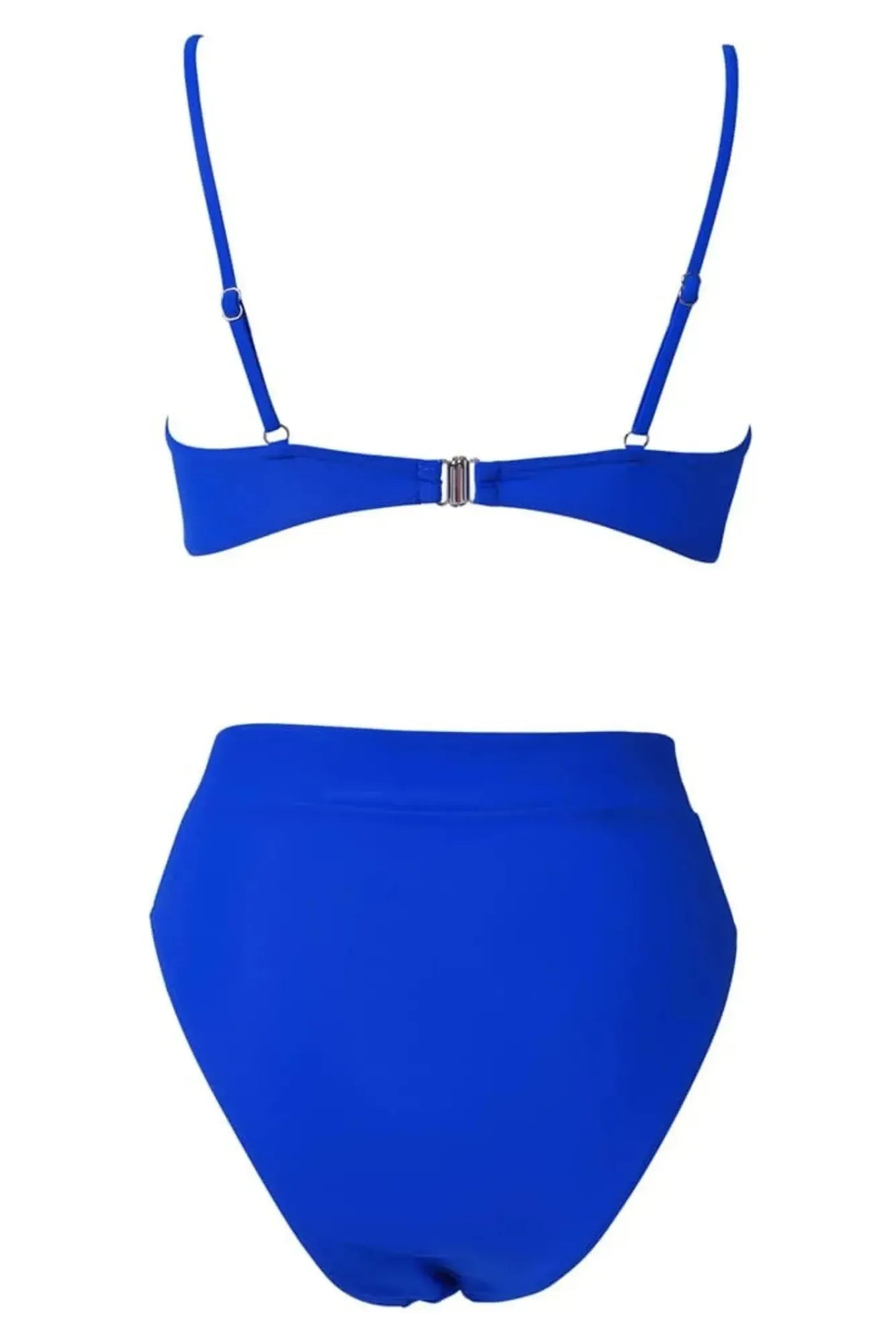 MOSHENGQI Women High Wasited Bikini Shoulder Strap 2 Piece High Cut String Swimsuits-Swimwear-SUUKSESS-SUUKSESS
