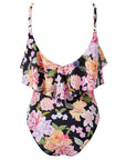 Ruffle One-Piece Ruched Swimsuits