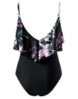 Ruffle One-Piece Ruched Swimsuits