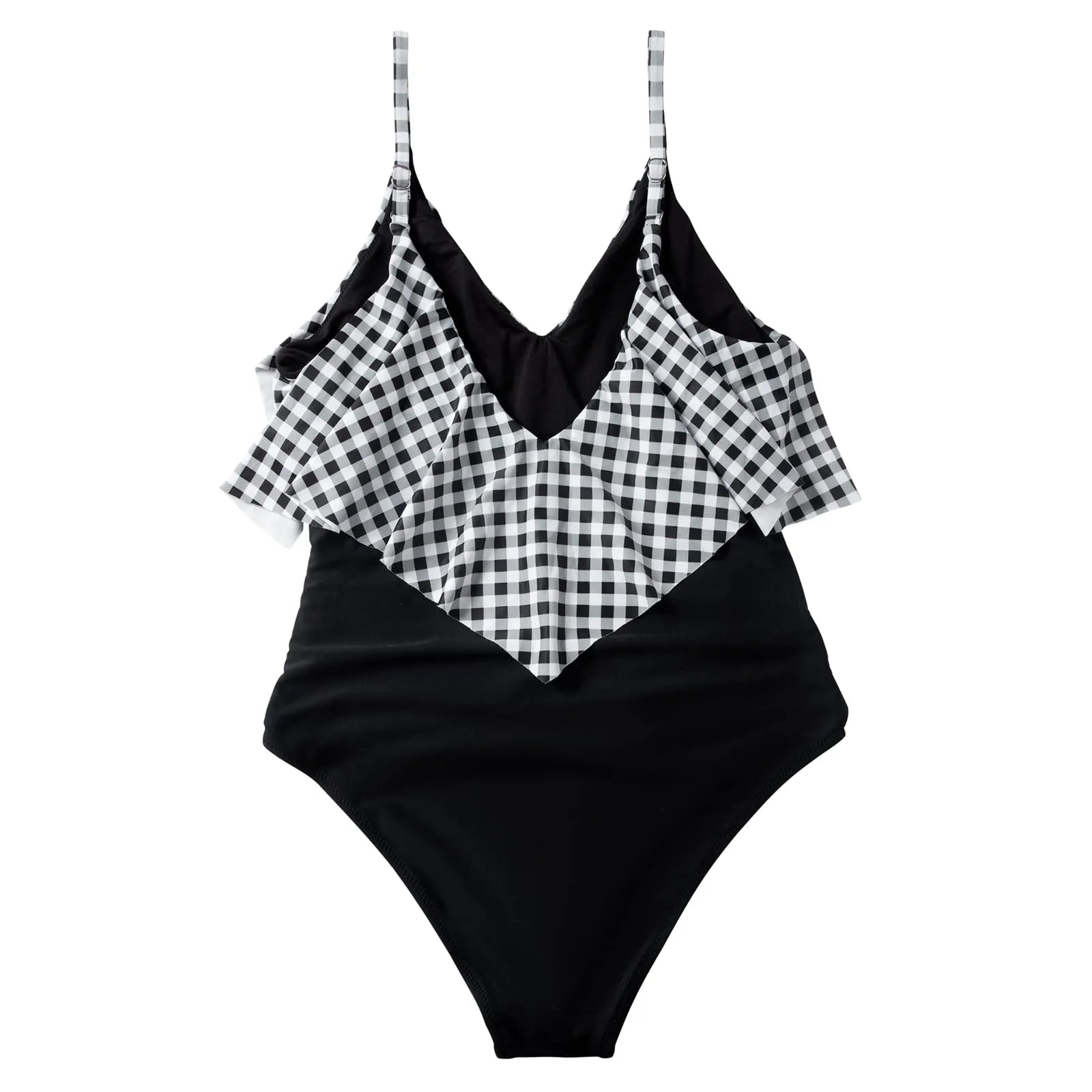 Ruffle One-Piece Ruched Swimsuits