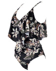 Ruffle One-Piece Ruched Swimsuits