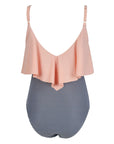 Ruffle One-Piece Ruched Swimsuits