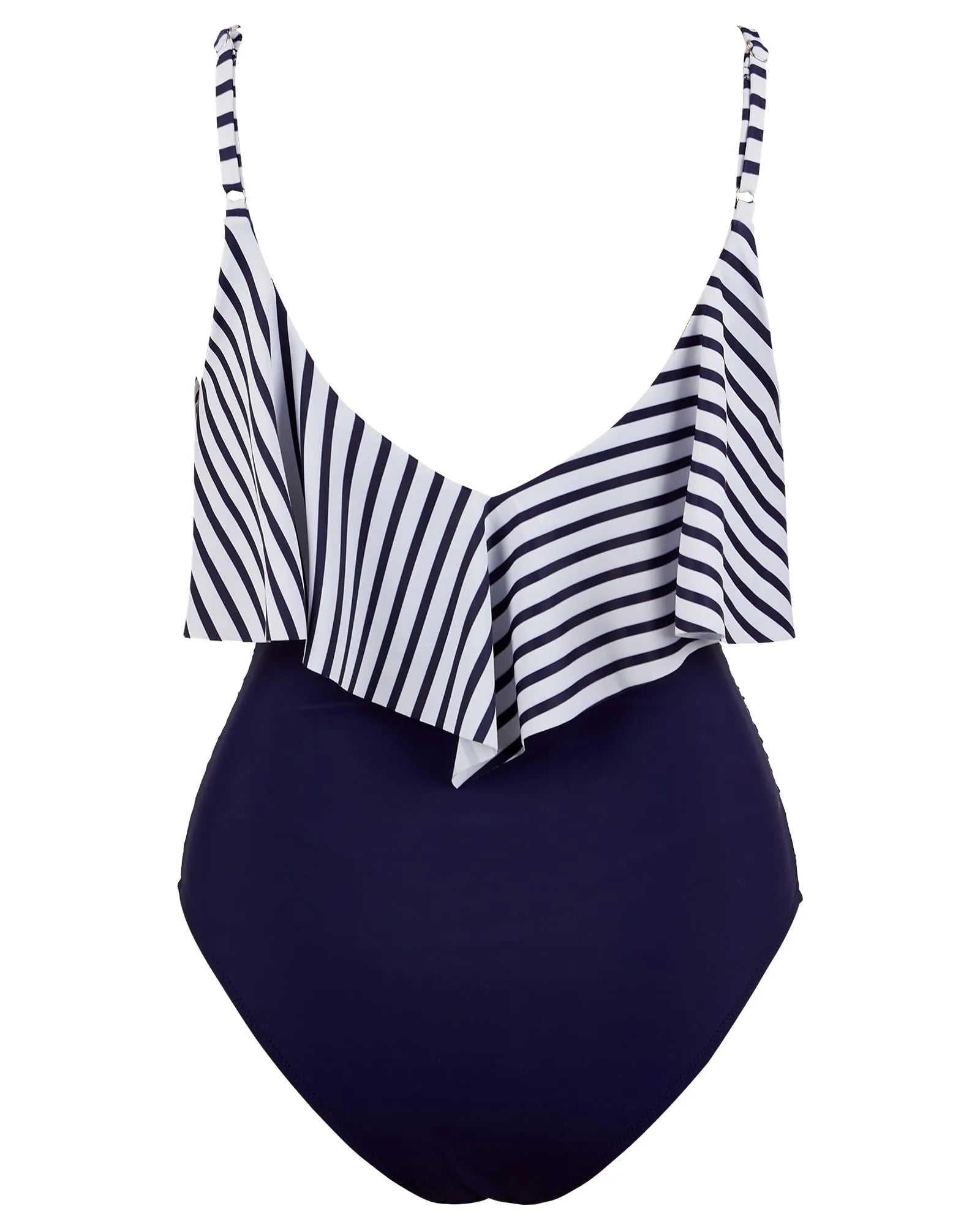 Ruffle One-Piece Ruched Swimsuits