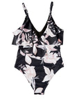 Ruffle One-Piece Ruched Swimsuits