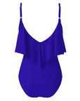 Ruffle One-Piece Ruched Swimsuits