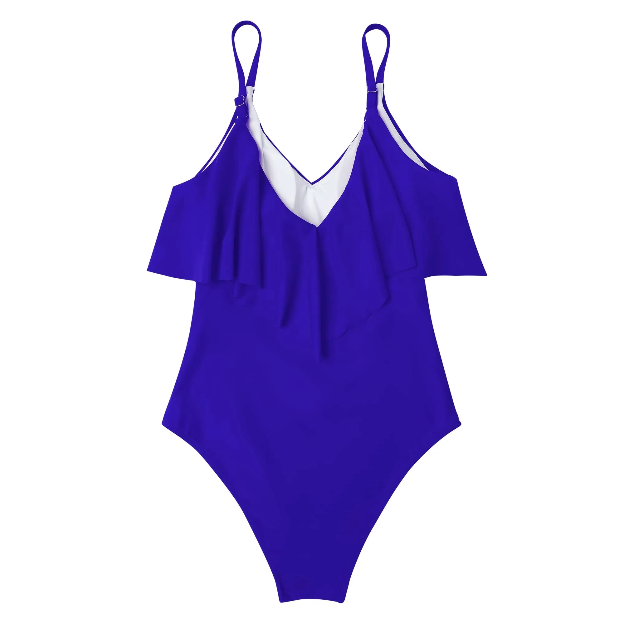 Ruffle One-Piece Ruched Swimsuits