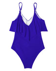 Ruffle One-Piece Ruched Swimsuits