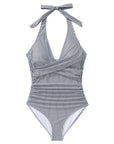 Floral Halter Push-Up Swimsuits