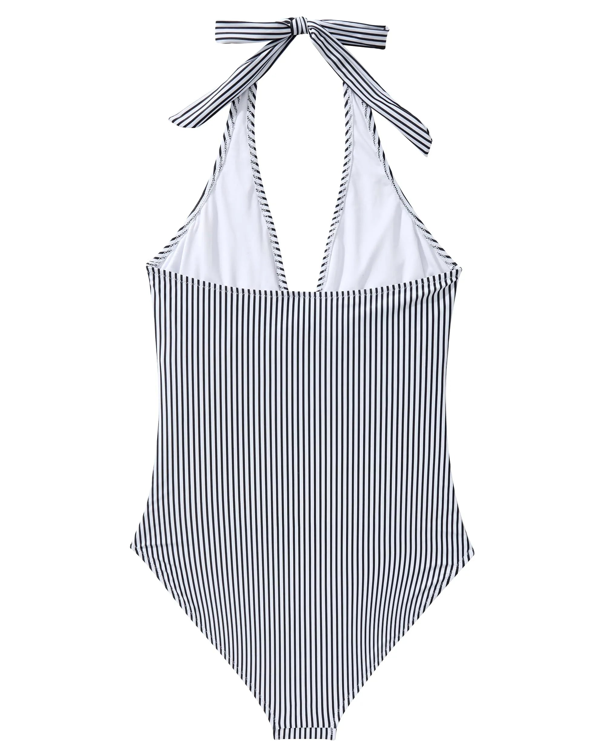 Floral Halter Push-Up Swimsuits