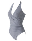 Floral Halter Push-Up Swimsuits