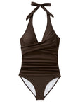 Floral Halter Push-Up Swimsuits