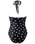 Floral Halter Push-Up Swimsuits