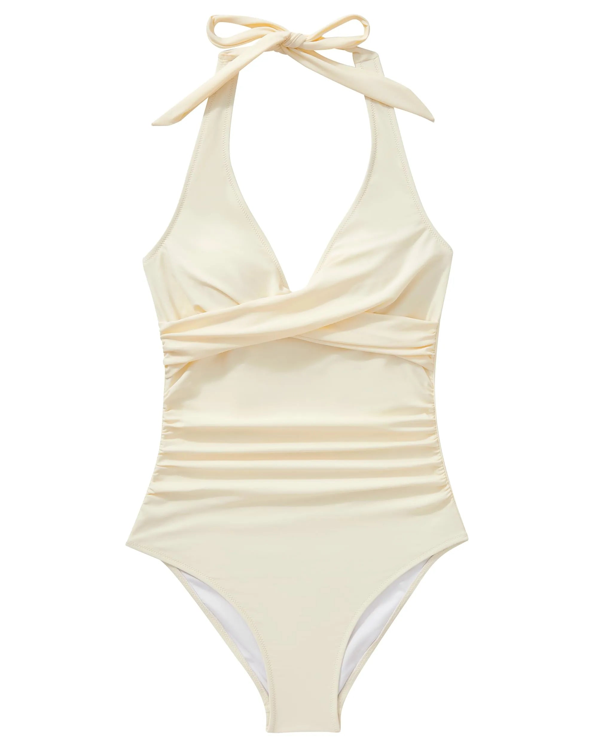 Floral Halter Push-Up Swimsuits