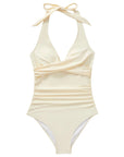 Floral Halter Push-Up Swimsuits