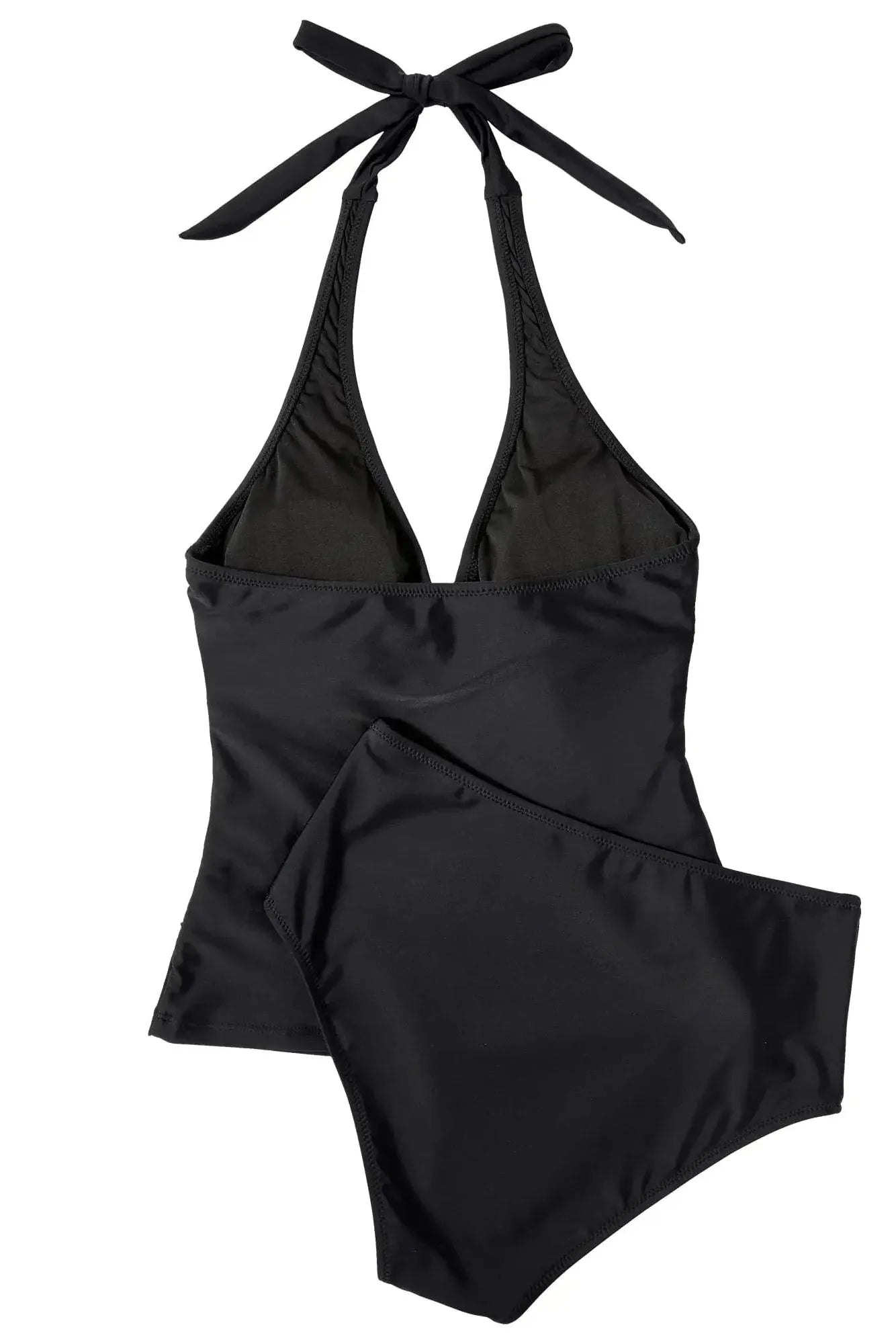 SUUKSESS Women Sexy Halter Tankini Bathing Suit Slimming Tummy Control Swimsuit-SUUKSESS-SUUKSESS