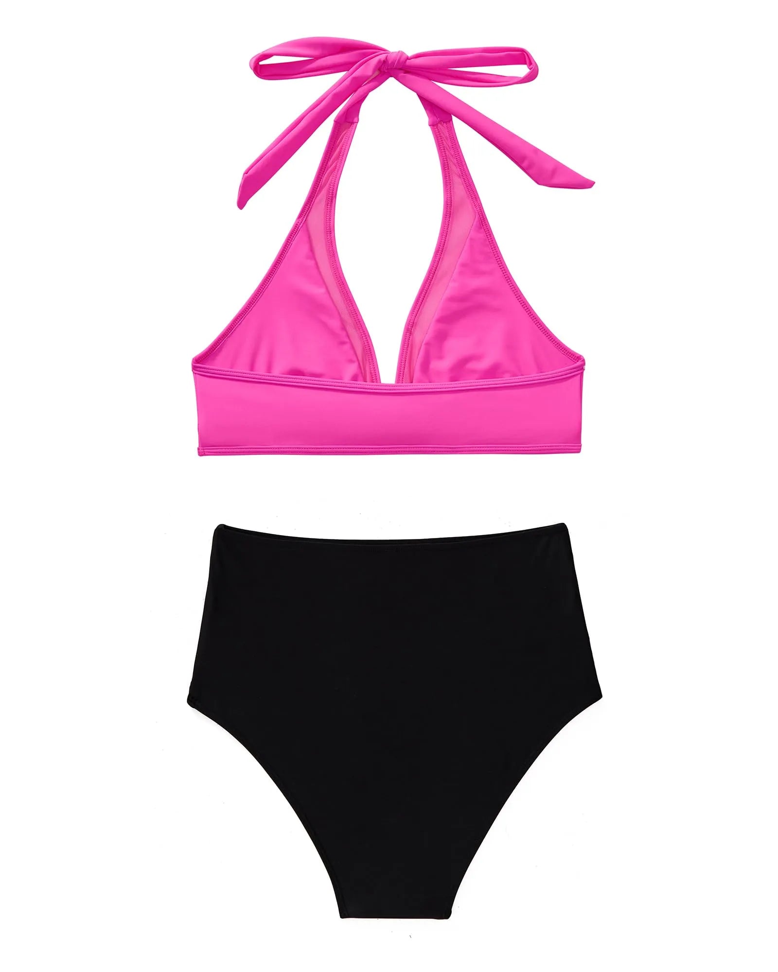 Mesh Two Pieces Bikini Set