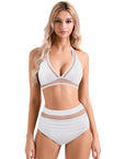 Mesh Two Pieces Bikini Set