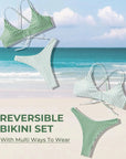 Reversible String Waisted Thong Bikini Set-SUUKSESS-SUUKSESS