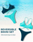 Reversible String Waisted Thong Bikini Set-SUUKSESS-SUUKSESS