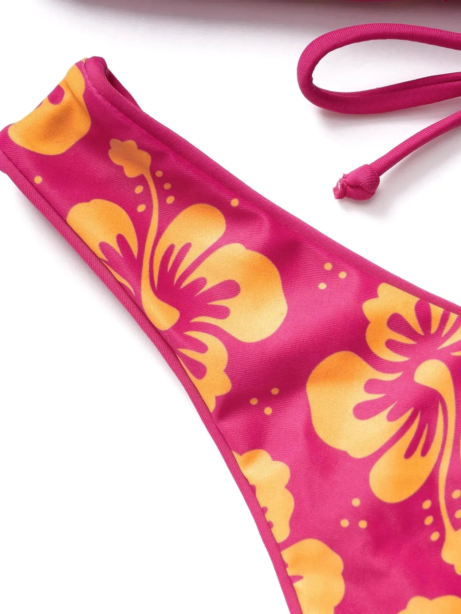 Reversible String Waisted Thong Bikini Set-SUUKSESS-SUUKSESS
