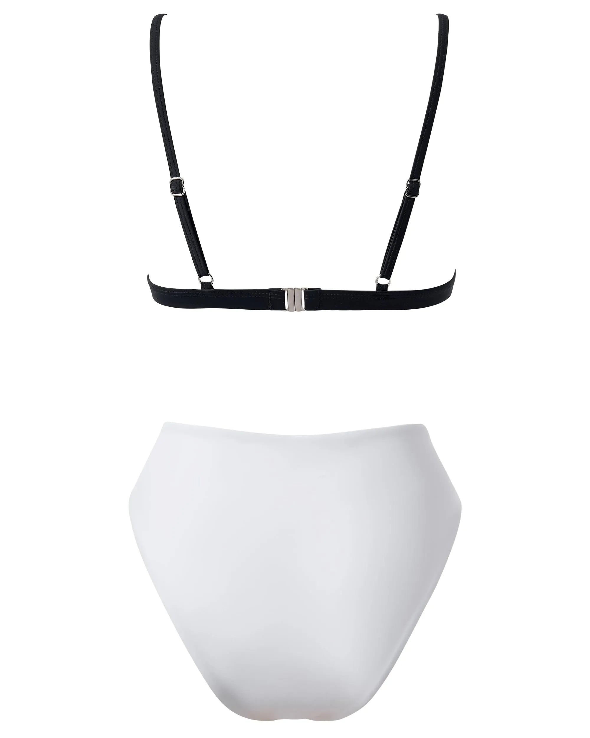 Triangle High Cut Bikini Set