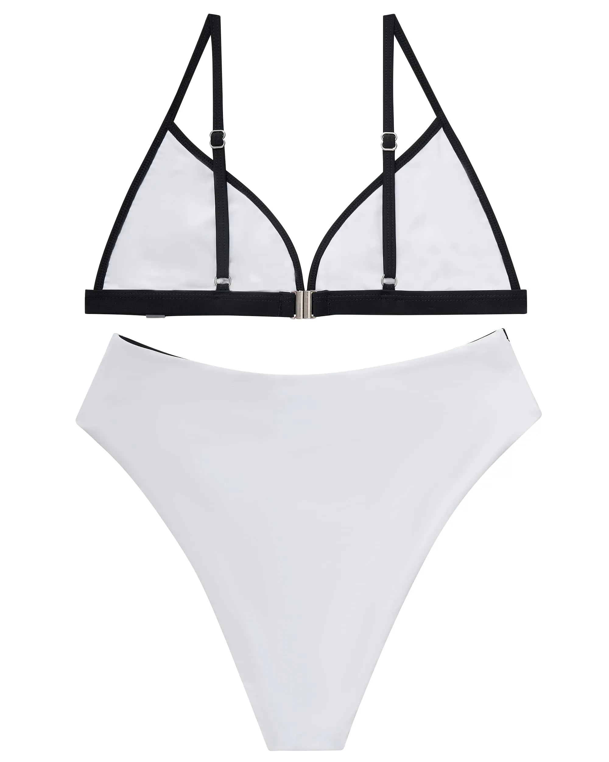 Triangle High Cut Bikini Set