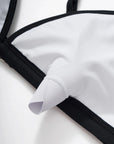Triangle High Cut Bikini Set