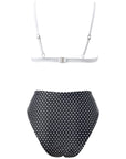 Triangle High Cut Bikini Set