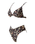 Triangle High Cut Bikini Set