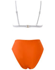 Triangle High Cut Bikini Set