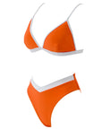 Triangle High Cut Bikini Set